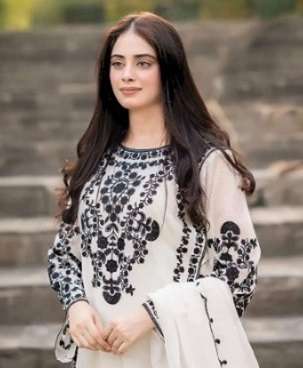 D No - 627 Semi Stitched Anamsa